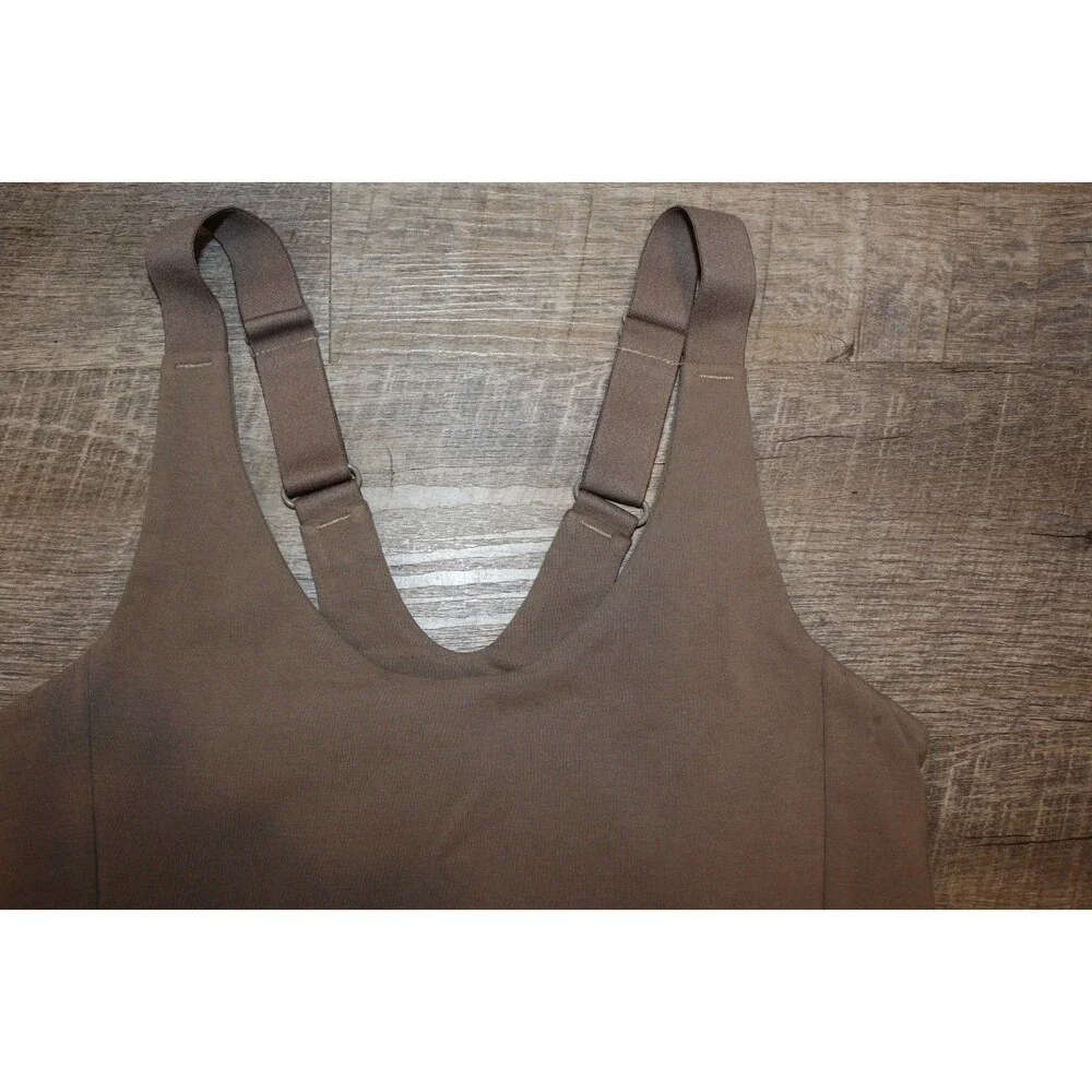 MATE THE LABEL‎ ORGANIC STRETCH SCOOP NECK TANK PEBBLE SZ XS NWOT